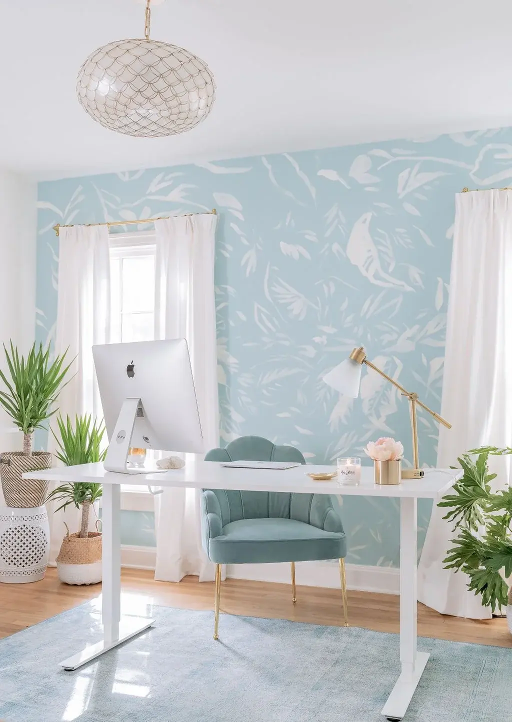 Inside the studio — a considered, material-rich interior